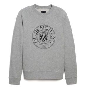 Club Monaco Heritage Crest Logo Sweatshirt